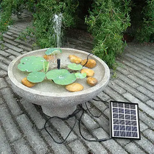 Fontaine Solar sur l' Énergie solaire - Extra élevé Jet - Pompe